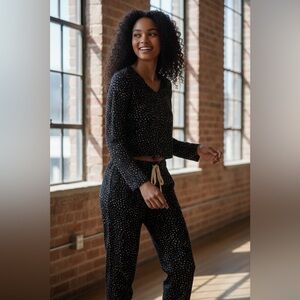 PJ Salvage New Womens Loungewear Under the Fall Moon Banded PantPajama Bottom